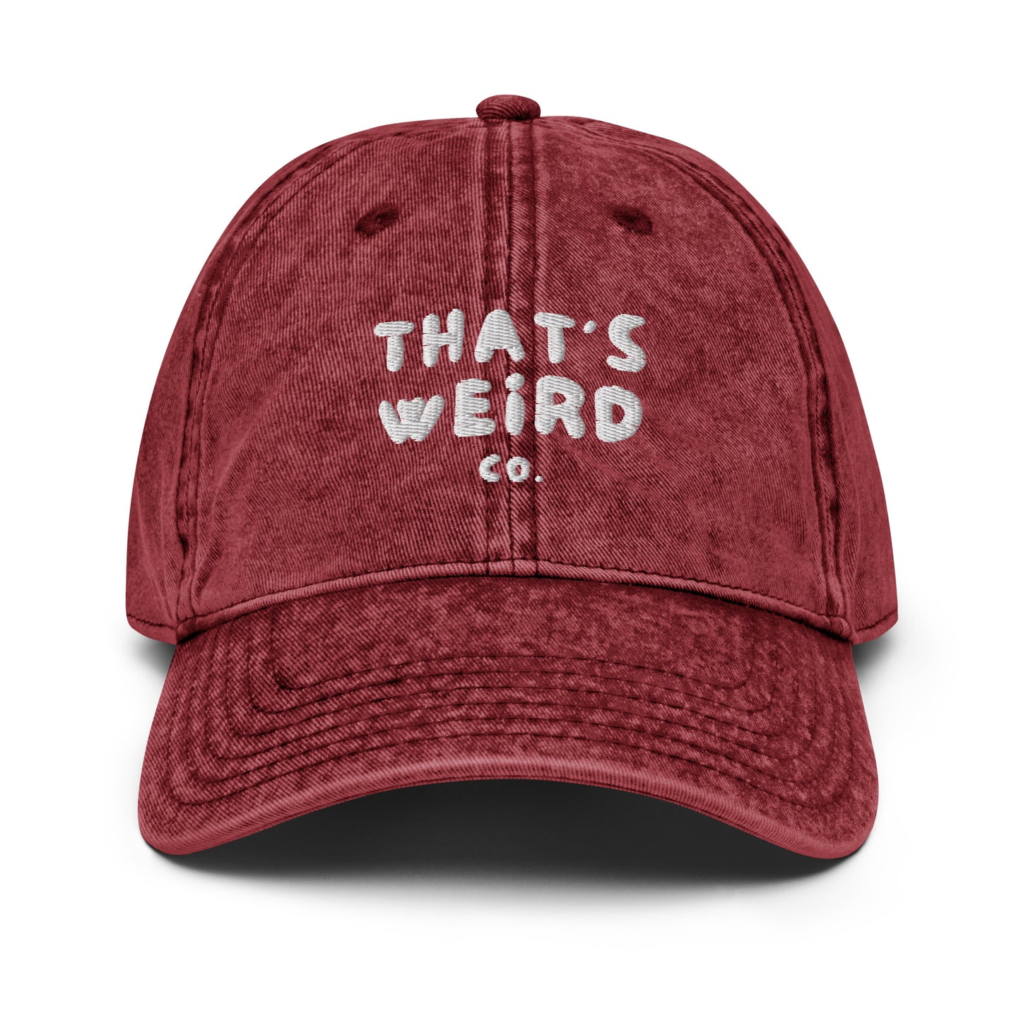 That's Weird Co. Vintage Cap