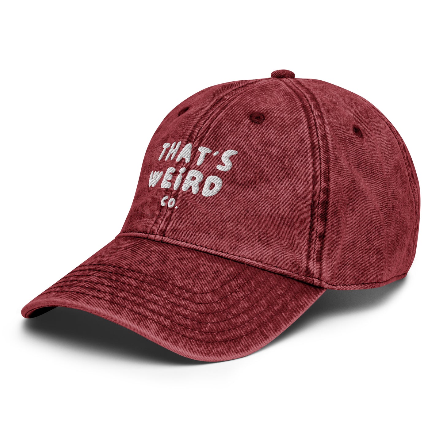 That's Weird Co. Vintage Cap