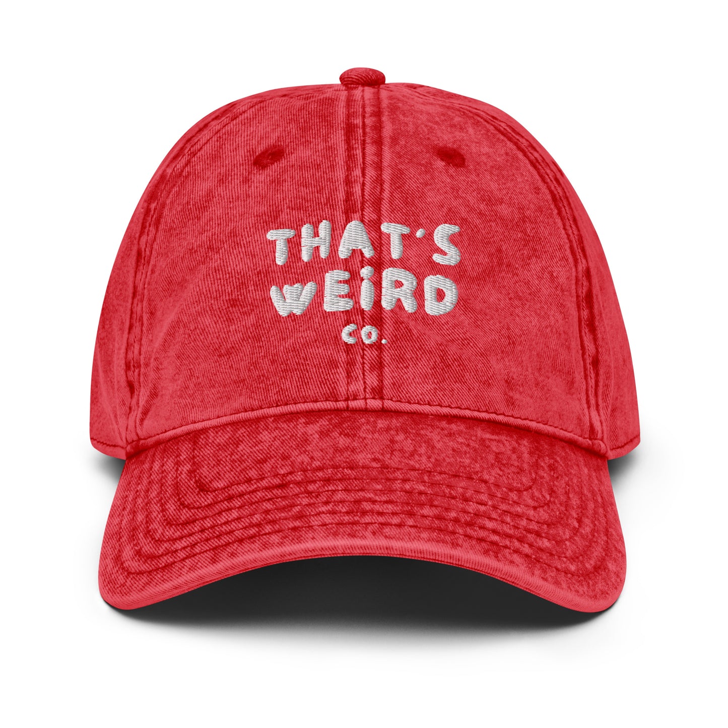 That's Weird Co. Vintage Cap