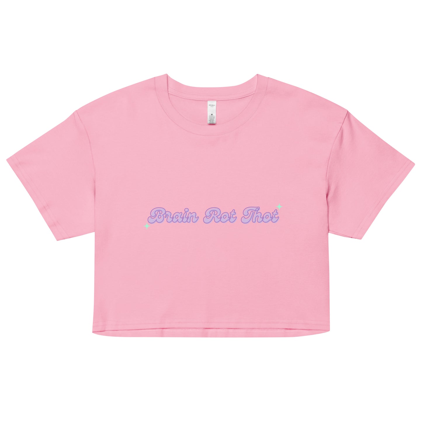 Brain Rot Thot Crop Top